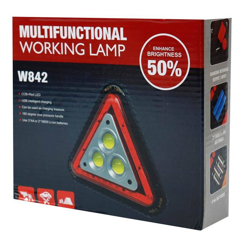 چراغ خطر LED ویداسی مدل W842 – هشدار دهنده ایمن و پرنور برای فضاهای مختلف